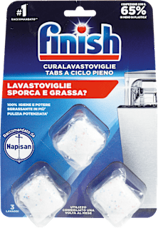 Detergente cura lavastoviglie Ciclo Pieno Finish