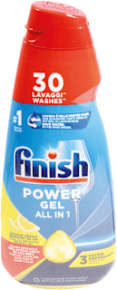 Power Gel All in 1 per lavastoviglie al limone Finish