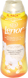 Profumo per bucato in perle Oro e FIori di Vaniglia Lenor