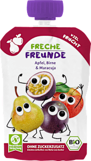 Quetschie Apfel, Birne & Maracuja ab 1 Jahr Freche Freunde