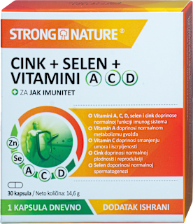 CINK+SELEN+VITAMINI STRONG NATURE