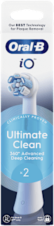 Testine per spazzolino iO Ultimate Clean Bianche 2pz Oral-B