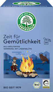 Kräutertee "Zeit für Gemütlichkeit" (20 Beutel) LEBENSBAUM