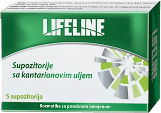 Supozitorije sa kantarionovim uljem Lifeline