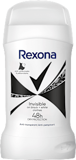 Део стик Invisible black + white Rexona