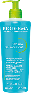 BIODERMA Sébium Gel moussant, Reinigungsgel für Mischhaut BIODERMA
