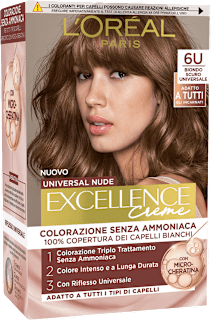 Colorazione permanente Nude biondo scuro 6 L'ORÉAL PARiS EXCELLENCE Creme