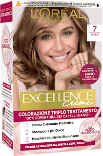 Colorazione permanente biondo 7 L'ORÉAL PARiS EXCELLENCE Creme