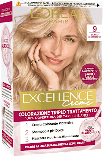 Colorazione permanente biondo chiarissimo 9 L'ORÉAL PARiS EXCELLENCE Creme