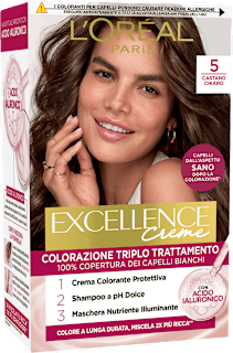 Colorazione permanente castano chiaro 5 L'ORÉAL PARiS EXCELLENCE Creme