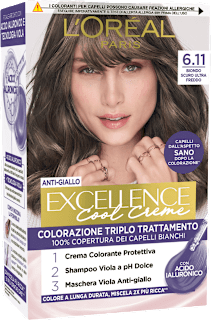 Colorazione permanente Cool Creme biondo scuro 6.11 L'ORÉAL PARiS EXCELLENCE Creme