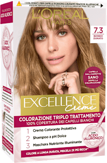 Colorazione permanente biondo dorato 7.3 L'ORÉAL PARiS EXCELLENCE Creme