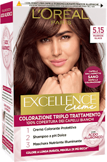 Colorazione permanente marron glacé 5.15 L'ORÉAL PARiS EXCELLENCE Creme