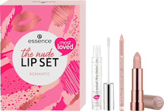 Geschenkset The Nude Lip Romantic 3tlg essence