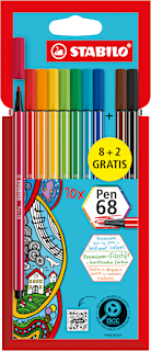 Stift 68 Set 8tlg STABILO