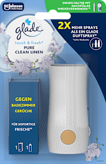 Lufterfrischer Minispray Touch & Fresh Pure Clean Linen Starterset glade