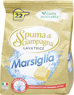 Detersivo in polvere marsiglia Spuma di Sciampagna