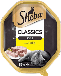 Paté con pollo CLASSICS Sheba