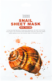 textilní pleťová maska Snail tenzero