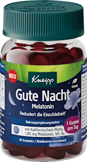 Gute Nacht Gummies mit Melatonin Kneipp
