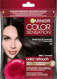 Szampon koloryzujący Color Retouch 2.0 Jasna czerń GARNIER Color Sensation