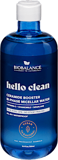 Hello Clean Ceramide Booster kétfázisú micellás víz ceramiddal minden bőrtípusra BIOBALANCE
