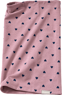 Loop Schal Pro Climate mit Herz-Muster, lila ALANA