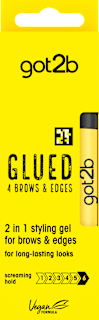 Żel do brwi i włosów 2w1 Glued 4 Brows & Edges got2b