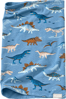 Loop Schal Pro Climate mit Dino-Muster, blau ALANA