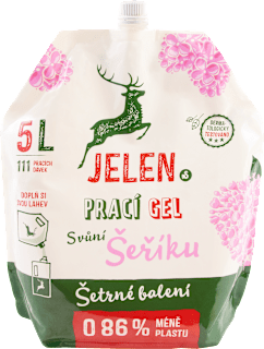 univerzální prací gel s vůní šeříku JELEN