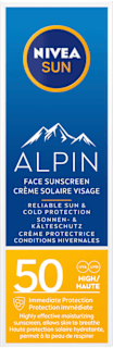 Alpin Krem do twarzy z wysoką ochroną SPF 50 NIVEA SUN