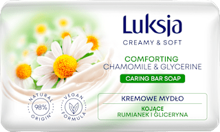Kremowe mydło w kostce Chamomile & Glycerine Luksja