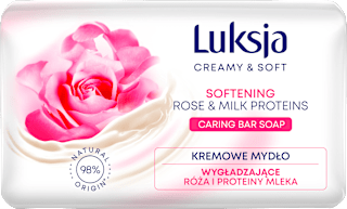 Kremowe mydło w kostce Rose & Milk Proteins Luksja