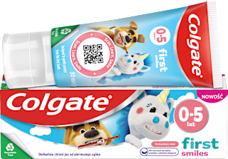 Pasta do zębów dla dzieci 0-5 lat First Smiles Colgate