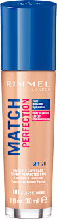 Podkład Match Perfection 101 RIMMEL LONDON