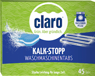 Waschmaschinentabs Kalk-Stopp claro