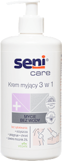 Krem myjący 3 w 1 bez spłukiwania seni care