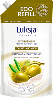 Kremowe mydło w płynie Olive & Yogurt, zapas Luksja