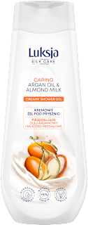 Kremowy żel pod prysznic Argan Oil & Almond Milk Luksja