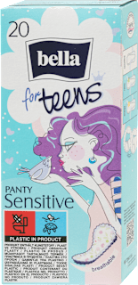 Wkładki higieniczne Sensitive  bella for teens