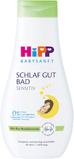Płyn do kąpieli na dobranoc Sensitive HiPP Babysanft
