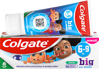Pasta do zębów dla dzieci w wieku 6-9 lat Big Kids' Smiles Colgate
