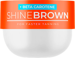Bräunungsbeschleuniger Creme shine brown mit Beta Carotin Byrokko