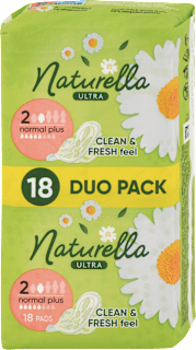 Hygienické vložky s krídelkami Camomile Ultra normal plus Naturella