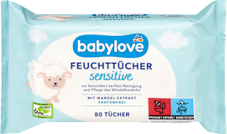 Vlažne maramice sensitive babylove
