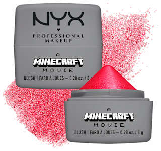 Blush A Minecraft Movie Cheeky Mob Balms Wolfin`Around 06 Red NYX PROFESSIONAL MAKEUP