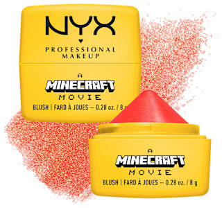 Blush A Minecraft Movie Cheeky Mob Balms Honeycomb Hottie 04 Coral NYX PROFESSIONAL MAKEUP