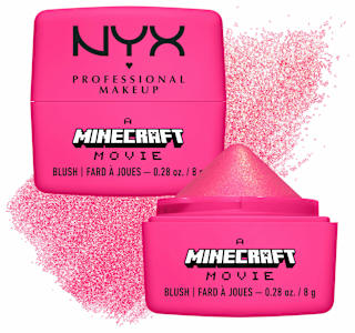 Blush A Minecraft Movie Cheeky Mob Balms Oh She Baaahd 05 Pink NYX PROFESSIONAL MAKEUP