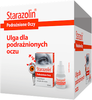 Krople do podrażnionych  STARAZOLIN