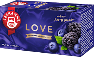 Herbatka owocowa jagoda & jeżyna LOVE (20 x 2,25 g) Teekanne